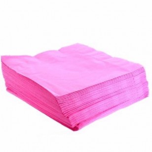 Bright Pink 50pk Napkins
